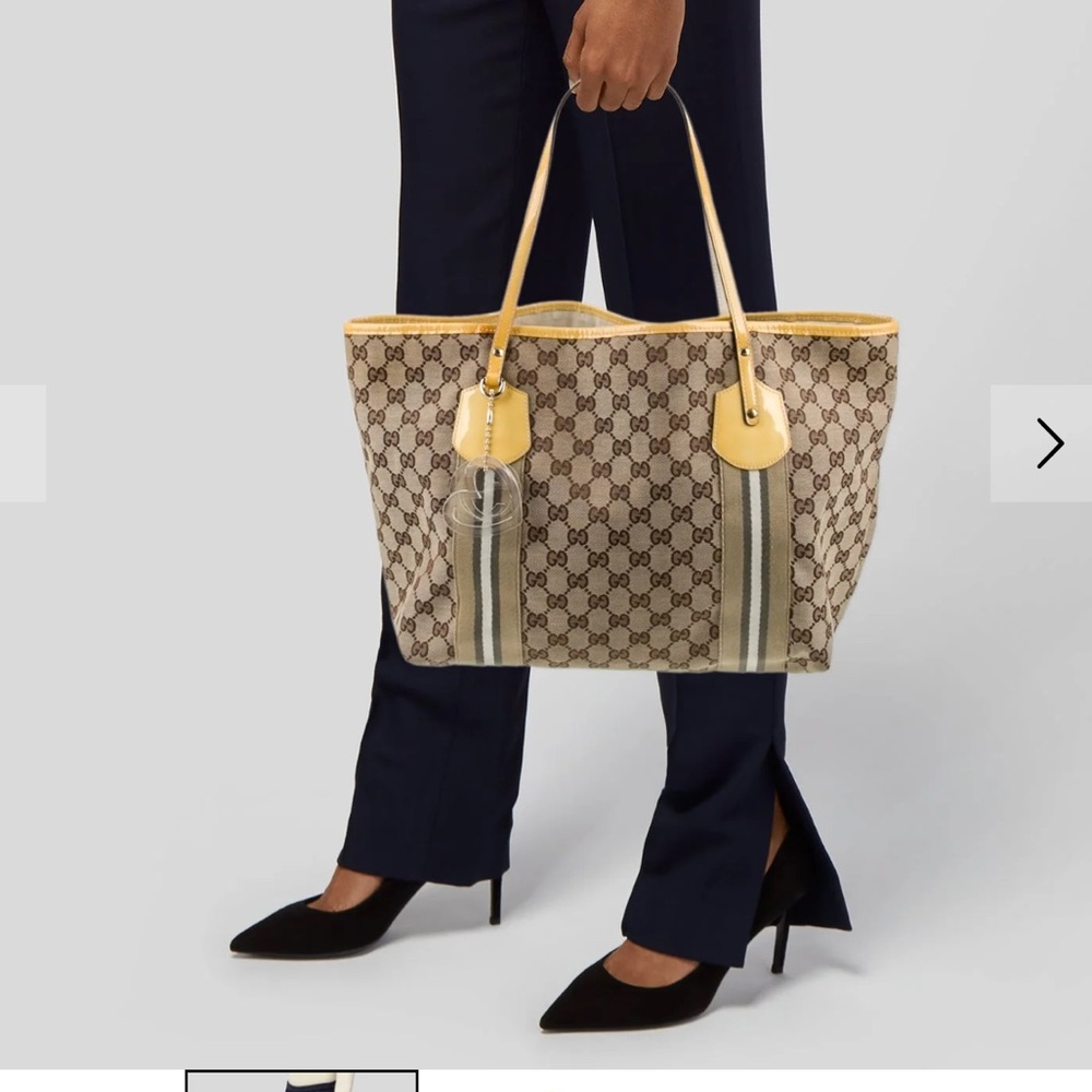 Gucci GG Canvas Jolie tote bag - Picture 6 of 14
